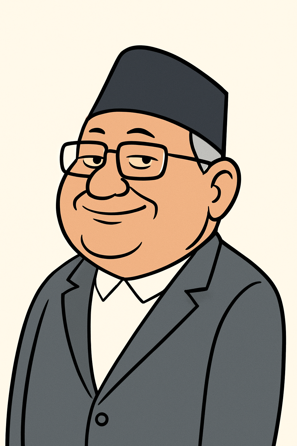 Satirical Caricature - Tookkay Leader